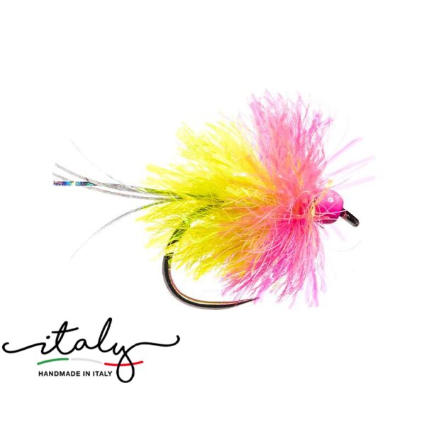 BH Blob Bicolor Fluo Pink Yellow BL